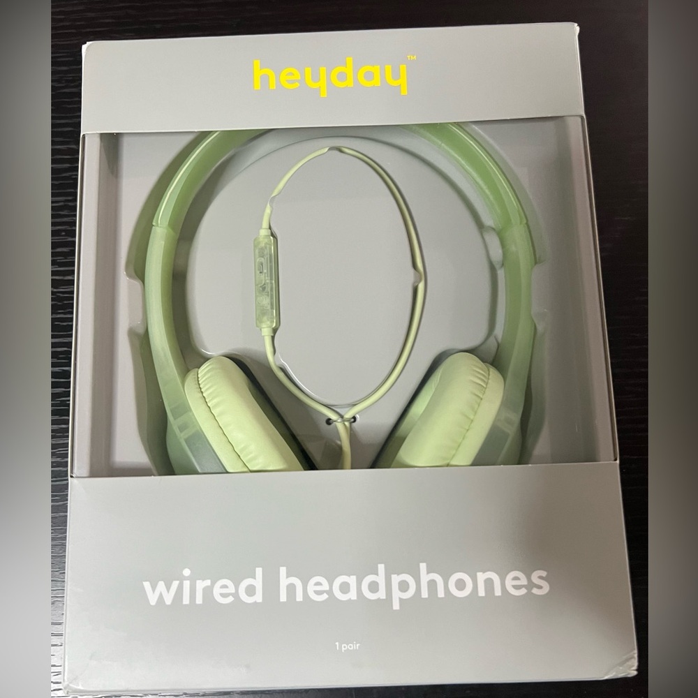 Heyday Wired Headphones Green